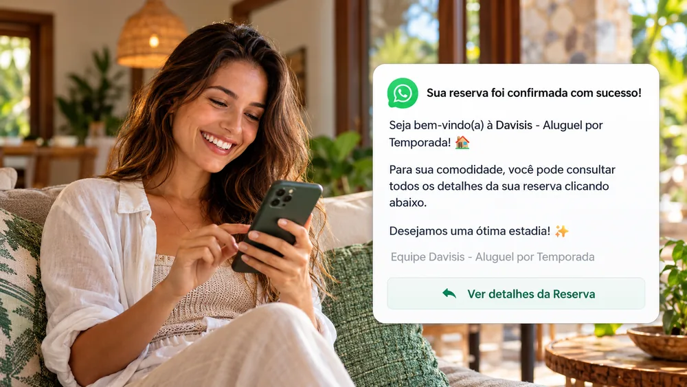 Nova reserva criada!