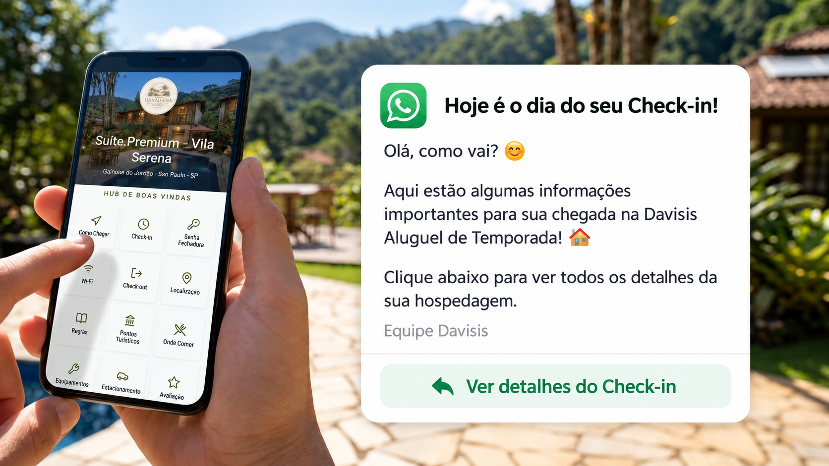 Check-in sem dúvidas