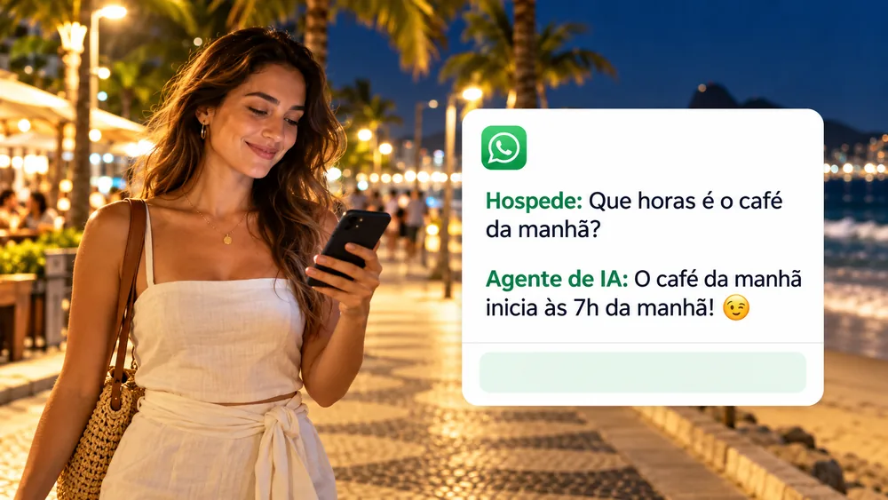 Durante a estadia...